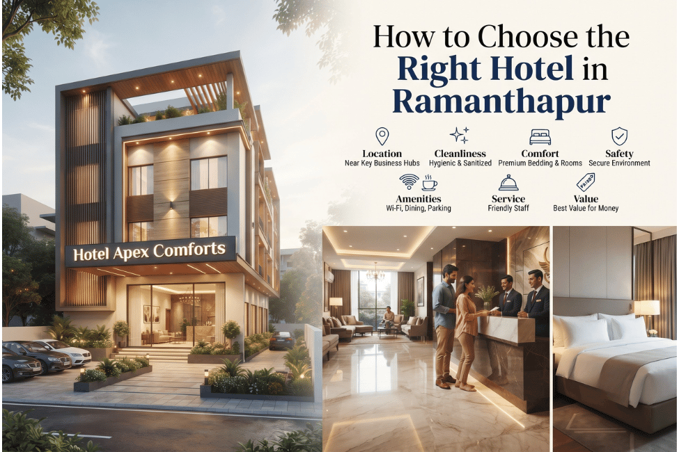 Choose the Right Hotel in Ramanthapur