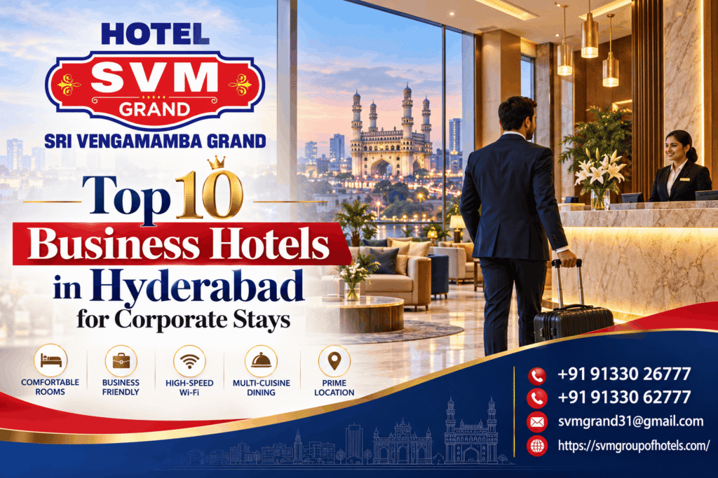 Top 10 Business Hotels in Hyderabad